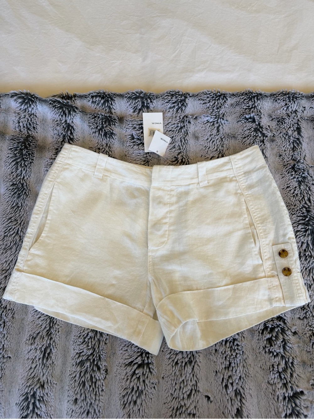 Vince White Summer Shorts - Picture 3 of 5